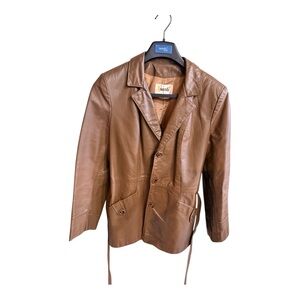 Vintage Avanti Brown Leather Jacket